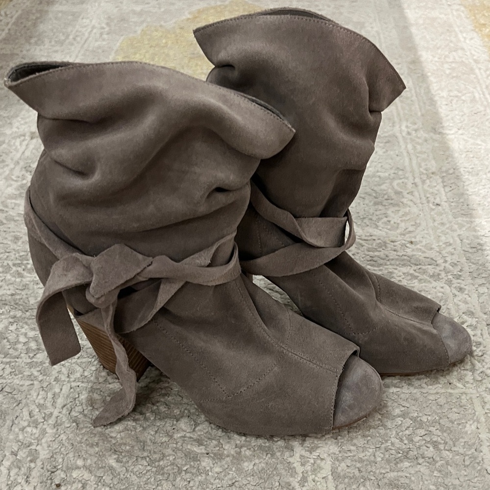 Nine West Suede Ankle Boots